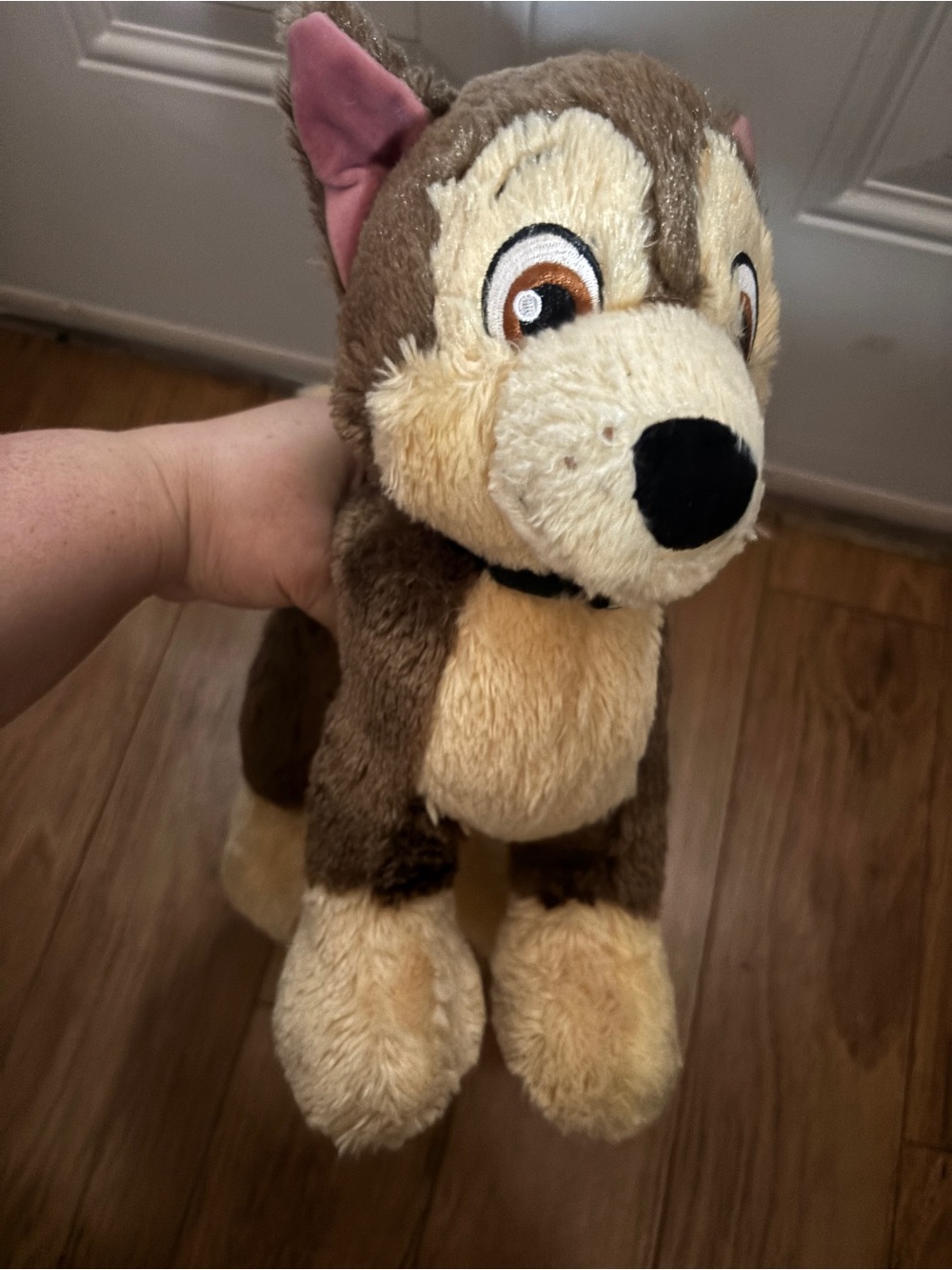 Build-A-Bear Brown and Cream Husky Plush
